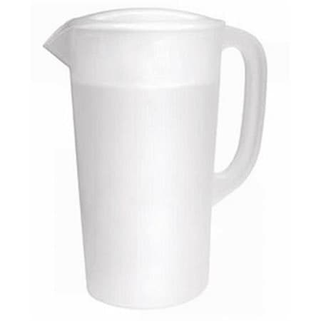 Rubbermaid Rubbermaid 1777154 WHT Pitcher 2.25 Quarts Pack Of 6 1777154 WHT